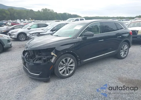 2017 Lincoln Mkx Reserve from USA, damaged, VIN 2LMPJ8LPXHBL44836